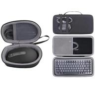 Aenllosi Hard Carry Case for Logitech MX Anywhere 3S/MX Anywhere 3 / Anywhere 2S / Anywhere 2 Mouse+Logitech MX Mechanical Mini Wireless Illuminated Keyboard, Case Only(Black)