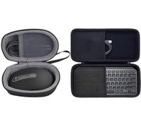 Aenllosi Hard Carry Case for Logitech MX Anywhere 3S/MX Anywhere 3 / Anywhere 2S / Anywhere 2 Mouse+Logitech MX Keys Mini Minimalist Wireless Illuminated Keyboard, Case Only(Black)