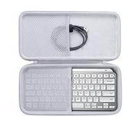 Aenllosi Hard Carry Case for Logitech MX Keys Mini Minimalist Wireless Illuminated Keyboard, Case Only(White)