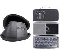 Aenllosi Hard Carry Case for Logitech MX Mechanical Mini Wireless Illuminated Keyboard+Logitech Lift Right Vertical Ergonomic Wireless Bluetooth Mouse, Case Only(Black)