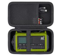 Aenllosi Hard Carrying Case Compatible with 5000 mAh Solar Powered Emergency Radio,Protative Case for Dab Wind Up Radio - Not Including Radio(Black,Case Only)