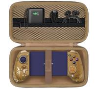 Aenllosi Hard Carrying Case Compatible with GameSir G8 Plus Bluetooth Mobile Game Controller, Not Including Gamesir Mobile Controller, Sand Gold (Case Only) [PlayStation]