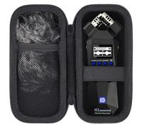Aenllosi Hard Carrying Case for Zoom H1essential Portable Recorder, Black | Fit for Zoom Sound Recorder Windscreen Muff, EVA Hard Shell Protection, Shockproof and Dustproof Storage, Case Only