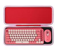 Aenllosi Protective Case for Logitech POP ICON Cambo/Pop Key, Red