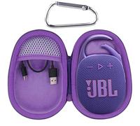 Aenllosi Travel Carrying Case Compatible with JBL Clip 5 Ultra Portable Wireless Bluetooth Speaker(Case Only) (Purple)