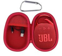 Aenllosi Travel Carrying Case Compatible with JBL Clip 5 Ultra Portable Wireless Bluetooth Speaker(Case Only) (Red)