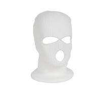 Aenmcs Car Seat Pillow Car Seat Cover Masked Person Knitted Headgear Halloween Headrest Cover Decoration Car Anti-theft Accessories(Black)