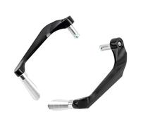 Aenmcs Handlebar Guard Fit for Yamaha Motorbike Brake Clutch Levers Guard Protector Anti-Fall Protection Motorcycle Handguard(Silver)