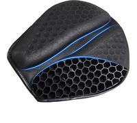 Aenmcs Motorbike Seat Covers Foldable Motorcycle Gel Seat Cushion 3D Honeycomb Structure Shock Breathable Motorcycle Gel Seat(L)