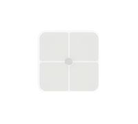 AENO BS1S Smart Body Scales - 15 Body Composition Metrics With BMI Analysis, App Tracking and Weight Change Charts, White
