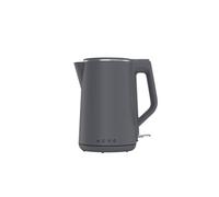 AENO Electric Kettle EK4-UK, 1.5L, Double Wall SS304, 1850-2200W, Strix Controller, Boil-Dry Protection, Fast Boil, 360° Base, LED indication, Silent, Dark Gray