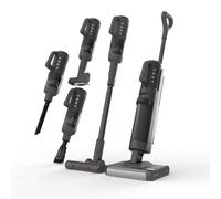 AENO TC1 Transformer Cleaner Wireless Wet Dry Vacuum Cleaner and Floor Cleaner, Self-Cleaning & Self-Drying, 5 Attachments, LED Indicator, Black