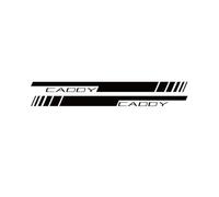 AENQNVK 2PCS Car Stickers Camper Van Graphics Vinyl Decals,Fit For VW Caddy MK1 MK2 MK3 MK4 4 3 2 Maxi Kombi Tuning Accessories