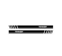 AENQNVK 2Pcs/Lot Car Stickers Camper Van Sport Stripes Graphics Vinyl Film Decals,Fit For Ford Transit MK6 MK7 Tuning Accessories