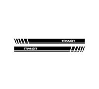 AENQNVK 2Pcs/Lot Car Stickers Camper Van Sport Stripes Graphics Vinyl Film Decals,Fit For Ford Transit MK6 MK7 Tuning Accessories