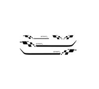 AENQNVK 4PCS Car Stickers Vinyl Decals,Fit For Renault Trafic Vauxhall Opel Vivaro Fiat Talento Nissan NV300 Tuning Accessories