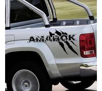 AENQNVK Car Body Side Sticker,Fit For VW Amarok V6 Pickup Truck Bed Graphics Claw Styling Decor Cover Decal Auto Accessories