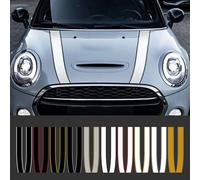 AENQNVK Car Engine Hood Bonnet Sticker Stripes Decals Decor,Fit For Mini Cooper S JCW R55 R56 R60 R61 F54 F55 F56 F60 Countryman