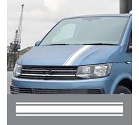 AENQNVK Car Hood Stickers,Fit For VW Transporter T6 T5 Caravelle Multivan Camper Van Bonnet Styling Vinyl Decals Accessories