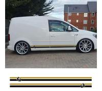 AENQNVK Car Stickers Camper Van Graphics Vinyl Decals,Fit For VW Caddy MK1 MK2 MK3 MK4 2 3 4 Maxi Kombi Auto Tuning Accessories