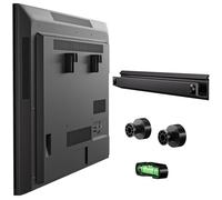 AENTGIU No Stud TV Wall Mount - Drywall Max Load 100 lb Studless TV Hanger, Easy Install with All Hardware Included