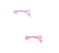 AENZA 2 Pcs Eyebrow ruler, eyebrow mapping ruler, eyebrow measuring tool, eyebrow template, eyebrow card assistant, soft silicone eyeliner, quick eye makeup tool for defining eyebrows and lip lines