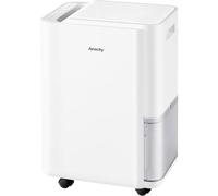 AEOCKY 25L/D Compact Dehumidifier, Continuous Drain, Detachable Wheels | Suitable for bedrooms, bathrooms and basements, covers 200m³/50m², smart compressor, simple operation