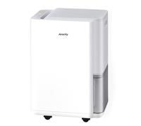 AEOCKY 25L/d Dehumidifier for Home, Applicable to 200m³ (50m²), Smart Compressor Dehumidifier with Drain Hose, for Bedroom, Bathroom, Basement