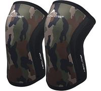 AEOLOS Knee Sleeves (1 Pair)，7mm Compression Knee Braces for Heavy-Lifting,Squats,Gym and Other Sports (Small, Camo)
