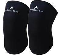 AEOLOS Knee Sleeves (1 Pair)，7mm Compression Knee Braces for Heavy-Lifting,Squats,Gym and Other Sports(Large)