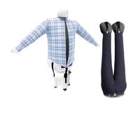AEOLUS Iron Dryer Automatically Dries Irons Shirts Polo-Shirts Blouses Pants Refresh Sanitizes Garments Ironing System Ironer Dryer 4 in 1 Vertical Ironing 3 Programs Energy-Saving SA04 RE ECO INOX