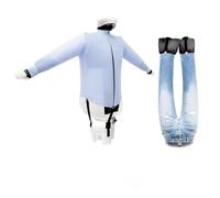 AEOLUS Iron Dryer SA04 INOX R1 Automatically Dries Irons Shirts Polo-Shirts Blouses Sweatshirts Pants Freshens Clothes Ironing Vertical Drying Professional Upright Ironing 2 Programs 5 Years Warranty