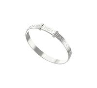 Aeon Expanding Baby Bangle - 925 Sterling Silver | Baby Jewellery for 0-5 Years | Perfect as a Christening Gift for a Boy or Girl | Gift Box & Polishing.