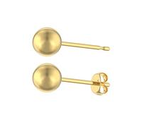 Aeon Gold Ball Stud Earrings - 8mm 9 Carat Yellow Gold | Simple Timeless Design | Gift Box & Polishing Cloth Included | Gifts for Women