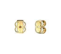 Aeon Gold Replacement Earring Backs - 1 Pair | 9 Carat Yellow Gold Butterfly Safety Backings | Polishing Cloth Included | Earrings Stopper