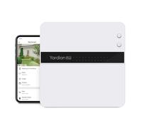 Aeon Matrix Yardian Pro Smart Sprinkler Controller 6 Zone - Control Buttons, Apple HomeKit, Alexa, Google Assistant and Home Assistant Compatible, Enhanced Wi-Fi, RJ45, Level VI Worldwide Power Supply
