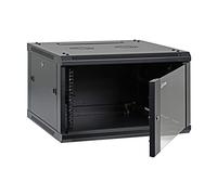 AEONS 6U Professional Wall Mount Network Server Cabinet Enclosure 19-Inch Server Network Rack Black