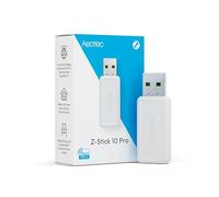 AEOTEC Z-Stick 10 Pro - Zigbee 3.0 & Z-Wave 800 Series USB Adapter - Works with HomeAssistant - Zigbee2MQTT - Z-Wave Controller - Z-Wave Long Range - Up to 1km Range - Cloud-Free