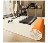 Aeovot Gym Flooring for Home Gym, Large Area Rug Non Slip/Waterproof, Home Soundproof Carpet Sound Absorbing Mat, Shock Absorbing Rug for Drum/Piano/Washing Machine/Exercise Equipment/Treadmill