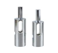 Aepiraza 2 Pack EZ Twist Fence Tie Tool 9 and 11 Gauge fit for Drill Chuck 3/8", Drill Chuck Wire Twister Fence Ties Tool Chain Link Fence Twist Ties Tool for 9/11 Gauge Wire (9 Gauge+11 Gauge)