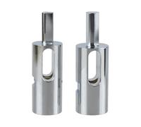 Aepiraza 2 Pack EZ Twist Fence Tie Tool 9 and 11 Gauge fit for Drill Chuck 3/8", Drill Chuck Wire Twister Fence Ties Tool Chain Link Fence Twist Ties Tool for 9/11 Gauge Wire (11 Gauge)