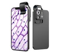 AEPXEL 200X Smartphone Mini Microscope Nano Zoom Portable Handheld Microscope for Kids with LED Light