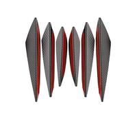 AEQTUDCB Front Bumper Lip Fin Bumper, For Hyundai Grand i10/ H-1 Grand Starex/H-1 Wagon/H-1 Cargo Van Car Front Bumper Lip Splitter Car Body Auto Anti-Collision Strip,B- carbon fiber