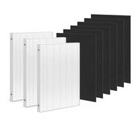 AeraMax 300 Filter Compatible with Fellowes 290 300 DX95 Air Puri-fier | Replacement for AP-300PH/HF-300, Aera Max 300 Set Includes 3x H13 True HE-PA + 6x Carbon Pre-Filter, Part# 9287201 9324201