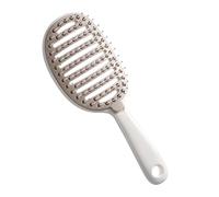 Aeration Brushes with Ball Tip Bristles, Curved Vented Brush - Detangling Paddle Brush, Paddle Brush for Blow Drying, Curved Hair Brush, Vented Palette Brush for Men