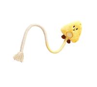 Aerensic Cat Scratcher Rope Toy Cotton Rope Bite-resistant Chewing Toy Furniture Protector Scratching Toy Cat Puzzle Cute Shape(7)