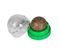 Aerensic Natural Catnip Cat Wall Stick-on Ball Toy Scratchers Treats Healthy Removes Balls To Promote Digestion Cat Grass Snack(1PC Green)