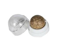 Aerensic Natural Catnip Cat Wall Stick-on Ball Toy Scratchers Treats Healthy Removes Balls To Promote Digestion Cat Grass Snack(1PC White)