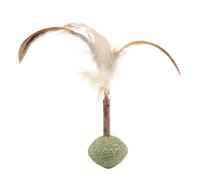 Aerensic Pet Catnip Toys Edible Catnip Ball Healthy Cat Mint Cats Home Chasing Game Toy Products Clean Teeth The Stomach Catmint(Style F)