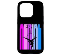Aerial Hoop Dance Upside Down, Aerial Yoga Gymnast Gifts Case for iPhone 15 Pro
